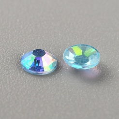 Transparent Flat Back Resin Rhinestone Cabochons&nbsp;RESI-TAC0010-72C-02