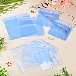 20Pcs 4 Styles Transparent PVC Anti Oxidation Resealable Bags&nbsp;AJEW-TA0002-40A