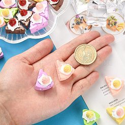 30Pcs Opaque Resin Decoden Cabochons&nbsp;RESI-CJ0002-71