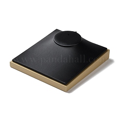 Wood Coverd with PU Leather Necklace Display Pedestals&nbsp;ODIS-C010-05