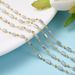 3.28 Feet Handmade Glass Beaded Chains&nbsp;X-CHC-F008-B04