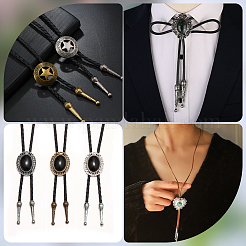 14Pcs 7 Colors Alloy Cord Ends&nbsp;FIND-GF0007-11