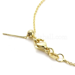 Opalite Heart Pendant Necklace with Golden Alloy Cable Chains&nbsp;NJEW-G116-01E