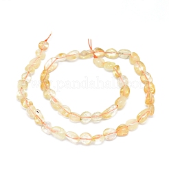 Natural Citrine Beads Strands&nbsp;G-D0004-A02-07