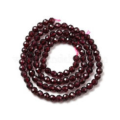 Natural Garnet Beads Strands&nbsp;G-J376-36B-4mm
