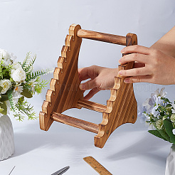 Wood Sword Display Riser Stands&nbsp;ODIS-WH0030-249