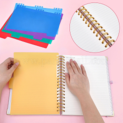 Plastic & Paper Spiral Notebook&nbsp;AJEW-WH0410-362B