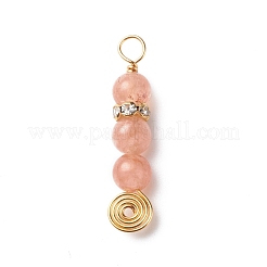 Natural Mixed Gemstone Pendants&nbsp;PALLOY-JF01890