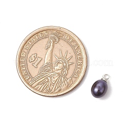 Dyed Natural Cultured Freshwater Pearl Pendants&nbsp;PALLOY-TA00244