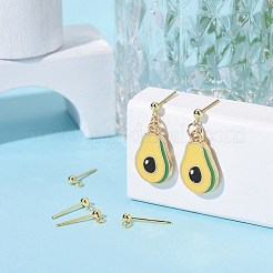 925 Sterling Silver Ear Stud Findings&nbsp;STER-K167-042A-G