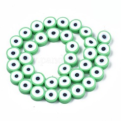 Handmade Polymer Clay Beads Strands&nbsp;CLAY-S096-041E