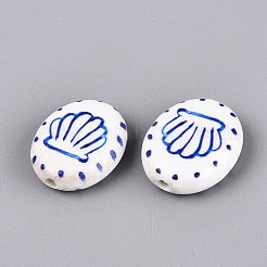 Handmade Porcelain Beads&nbsp;X-PORC-Q005-12E