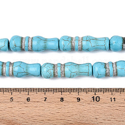 Synthetic Turquoise Beads Strands&nbsp;G-N352-07