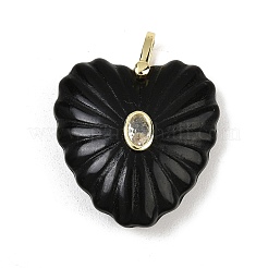 Natural & Synthetic Gemstone Carved Pendants&nbsp;G-C276-01G-M