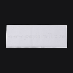 Plastic Necklace Chain Adhesive Pouch for Necklace Display Cards&nbsp;AJEW-P088-01B