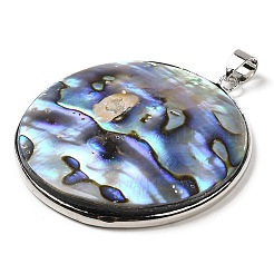 Abalone Shell/Paua Shell Pendants&nbsp;SSHEL-P014-15A