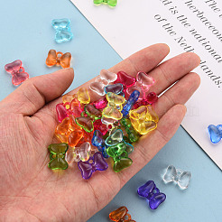 Transparent Acrylic Pendants&nbsp;TACR-T024-02BA