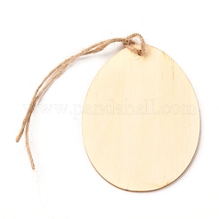 DIY Egg Shape Handmade Hollow Out Graffiti Wood&nbsp;WOOD-G007-02H