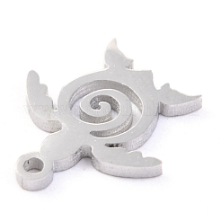 Non-Tarnish 304 Stainless Steel Charms&nbsp;STAS-O142-21P