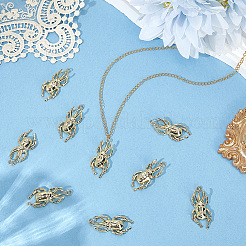 10Pcs Brass Pendants&nbsp;KK-BBC0021-61