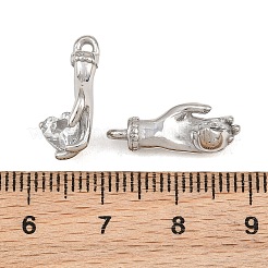 304 Stainless Steel Rhinestone Pendants&nbsp;RB-CBA02E8-08P