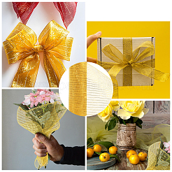Deco Mesh Ribbons&nbsp;OCOR-WH0110-09A