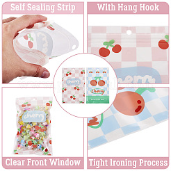 20Pcs 2 Colors Rectangle PET Resealable Packaging Bags&nbsp;ABAG-TA0001-33A