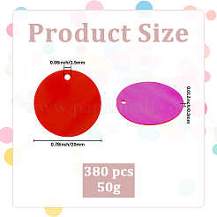 PVC Sequin Pendants&nbsp;KY-WH0083-009A