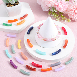 100Pcs Imitation Gemstone Acrylic Beads&nbsp;OACR-SP0001-05E
