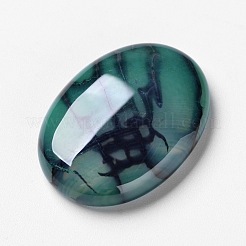 Natural Dragon Veins Cabochons&nbsp;G-F296-04-22x30mm