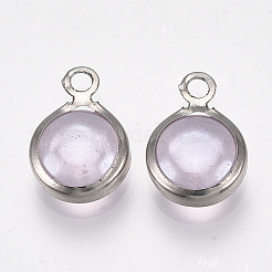 Handmade Lampwork Charms&nbsp;STAS-T045-16B-P