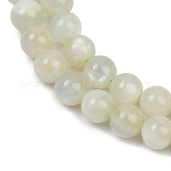 Natural Green Moonstone Beads Strands&nbsp;G-NH0060-A01-02