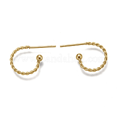 304 Stainless Steel Stud Earring Findings&nbsp;X-STAS-L252-001G