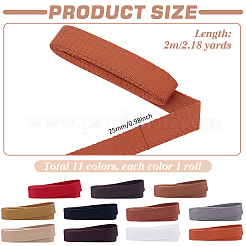 22M 11 Colors Polypcotton Ribbon&nbsp;OCOR-PH0005-44