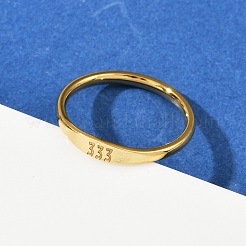 304 Stainless Steel Plain Band Rings&nbsp;RJEW-P151-01G-01