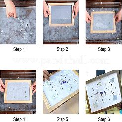 DIY Paper Crafts Handmade Material Packs. with Net and Nonwovens&nbsp;DIY-WH0224-29A