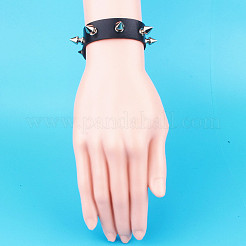 Punk-style Imitation Leather Bangles&nbsp;FS-WG587D3-06