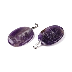 Natural Amethyst Pendants&nbsp;G-T138-207E