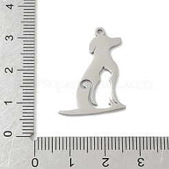 304 Stainless Steel Pendants&nbsp;STAS-F326-09P