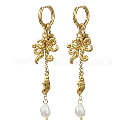 304 Stainless Steel Dangle Earrings&nbsp;EJEW-JE07104-01