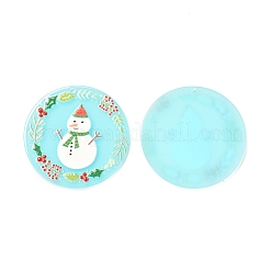 Christmas Theme 3D Printed Resin Pendants&nbsp;RESI-I036-02A
