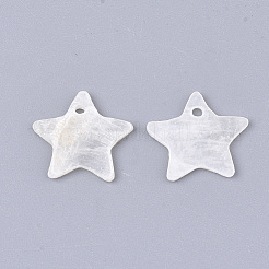 Capiz Shell Charms&nbsp;X-SHEL-T012-24
