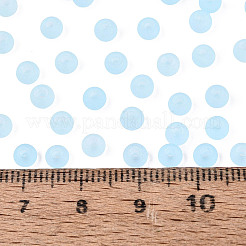 FGB Frosted Transparent Glass Seed Beads&nbsp;SEED-N013-02A-11