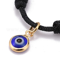 Adjustable Nylon Thread Charm Bracelets&nbsp;X-BJEW-JB06274-01