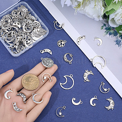 100Pcs 20 Styles Tibetan Style Alloy Pendants&nbsp;FIND-BM0001-17