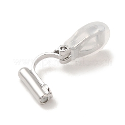 Brass Clip-on Earring Findings&nbsp;LS-KK-K371-13P