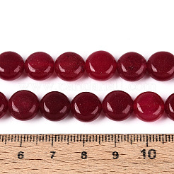 Dyed Natural White Jade Beads Strands&nbsp;G-T143-16N