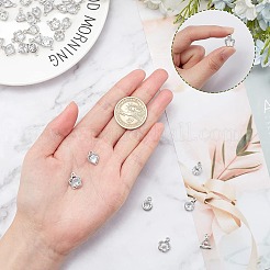 Mixed Shapes Alloy Charms&nbsp;ZIRC-SC0001-04P