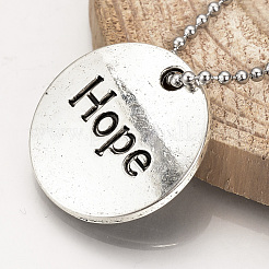 Tibetan Style Alloy Pendants&nbsp;TIBEP-Q078-19AS-RS