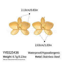 304 Stainless Steel Stud Earrings for Women&nbsp;BJ0727